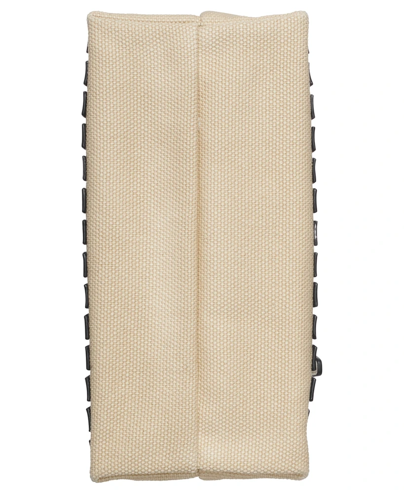 Calvin Klein Modern Essentials Pieced Canvas Mini Tote