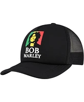 Lids Men's Black Bob Marley Trucker Adjustable Hat