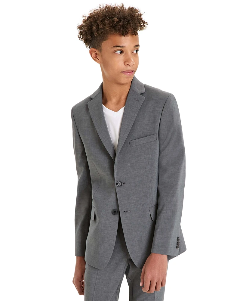 Kenneth Cole Reaction Big Boys Stretch Slim Fit Suit Jacket