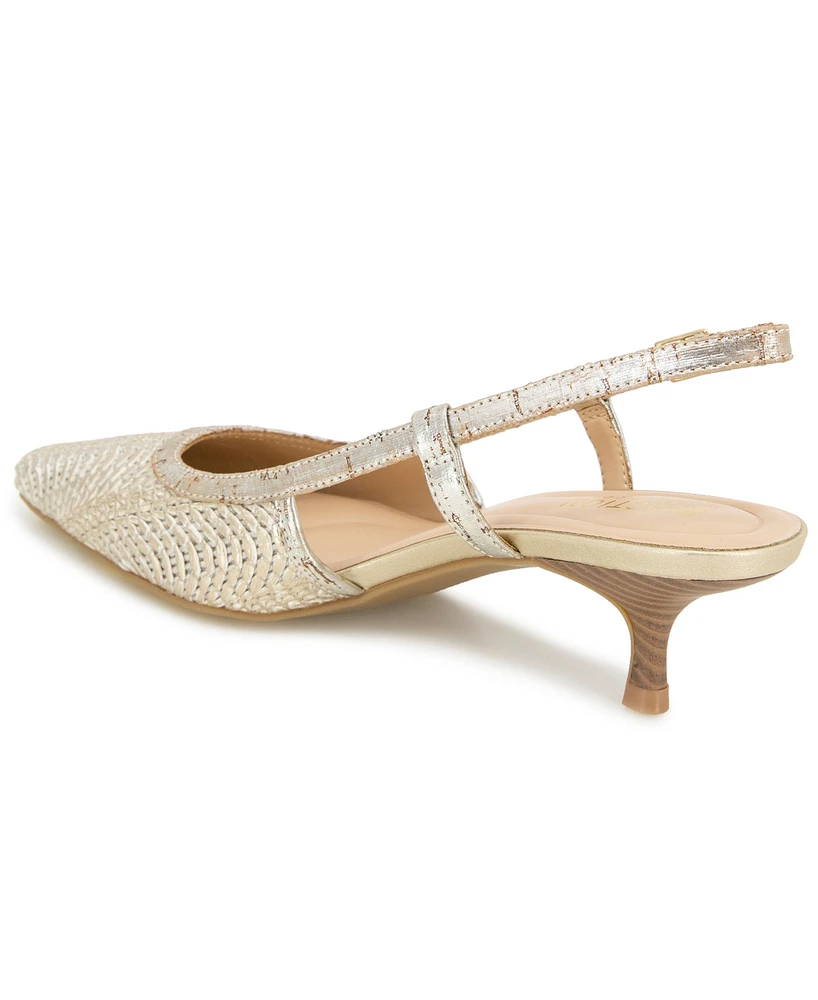 Kenneth Cole Reaction Women's Maggie Slingback Kitten Heels