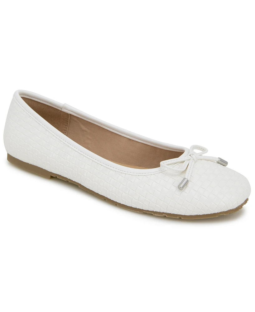 Kenneth Cole Reaction Women's Elstree Woven Ballet Flats