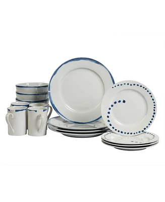 Tabletops Unlimited Isla 16 Pc. Dinnerware Set, Service for 4