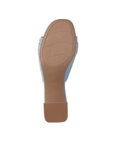 Bandolino Women's Loryce Embellished Block Heel Sandals