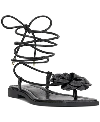 I.n.c. International Concepts Women's Gilma Flower Flat Sandals