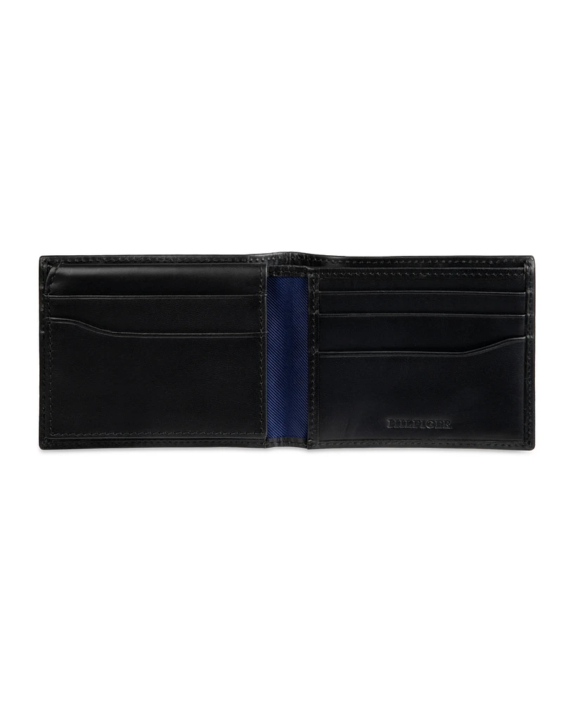 Tommy Hilfiger Men's Overlay Front Pocket Wallet