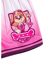 Paw Patrol Girls Mesh Jersey Tank Top and Basketball Shorts Athletic Outfit Set