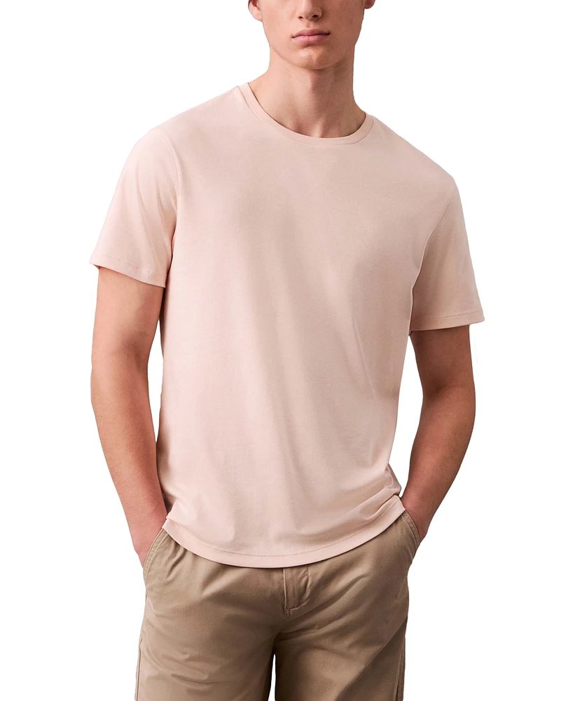 Calvin Klein Men's Short Sleeve Supima Cotton Interlock T-Shirt