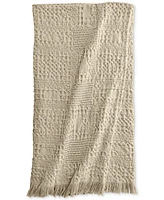 Oake Mixed Waffle Throw, 50" x 60", Exclusively at Macy's