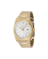 Invicta Men's Speedway Quartz 3 Hand Silver Dial Watch