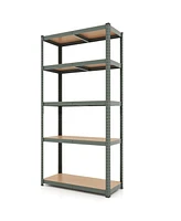 5-Tier Shelving Unit with 2000 Lbs Capacity Heavy-Duty Storage Rack for Home & Garage