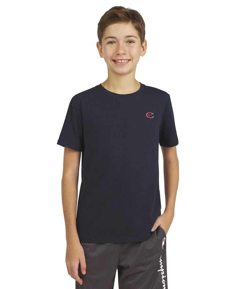 Champion Big Boys Patch Logo T-Shirt