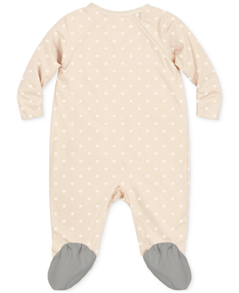 Disney Baby Girls Minnie Mouse Footed Coverall & Headband, 2 Piece Set