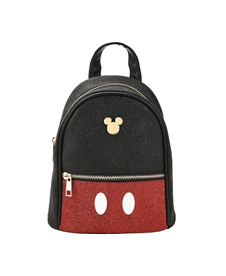 Disney Mickey Mouse Shorts Adult Black 8.5" Micro Mini Backpack