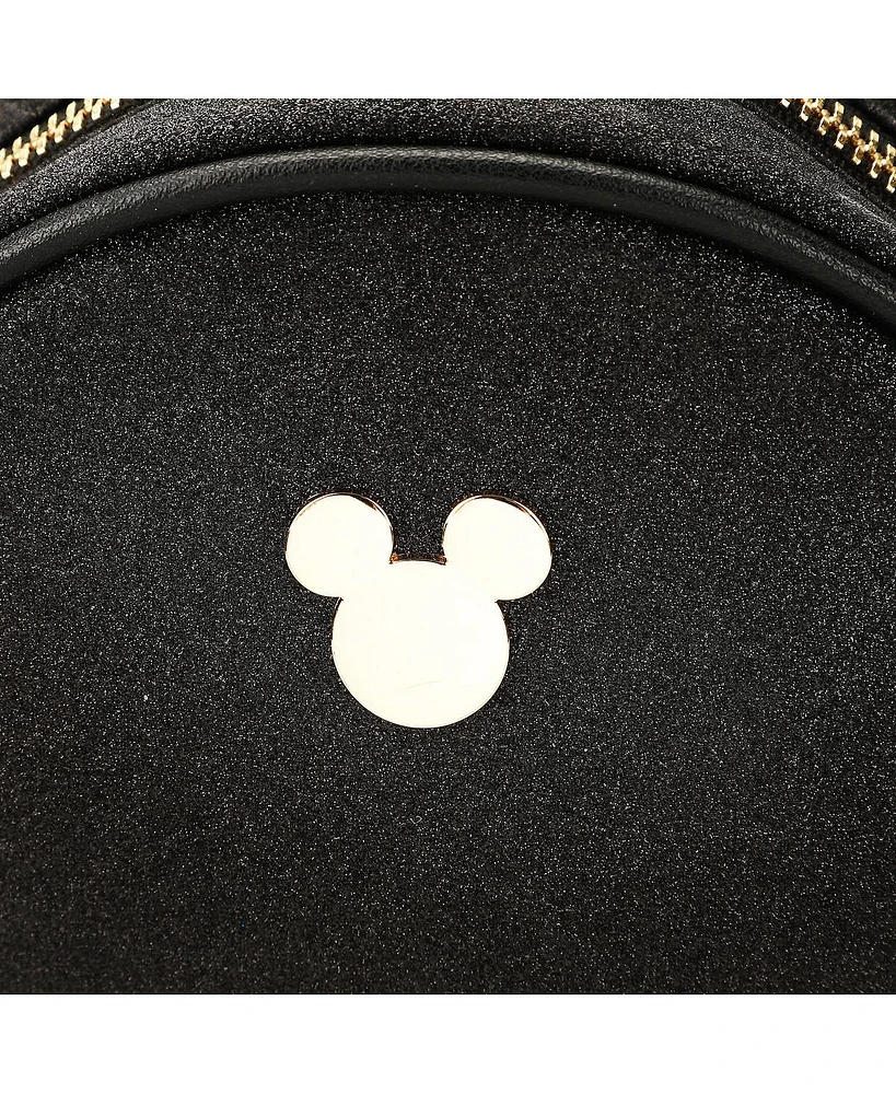 Disney Mickey Mouse Shorts Adult Black 8.5" Micro Mini Backpack