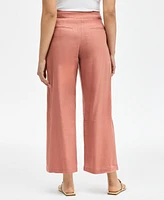 I.n.c. International Concepts Women's Button-Trim Wide-Leg Pants, Created for Macy's