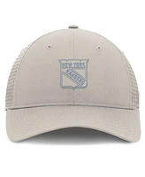 Fanatics Women's Tan New York Rangers Authentic Pro Road Trucker Adjustable Hat