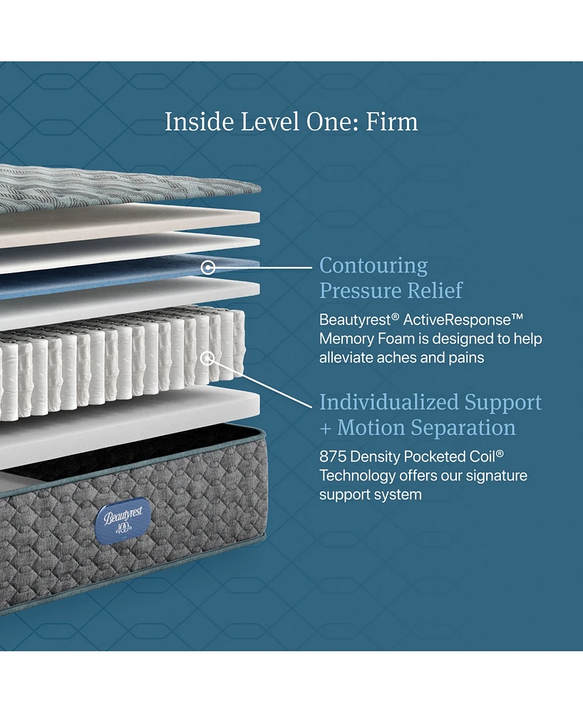 Beautyrest Level One 13" Firm Tight Top Mattress