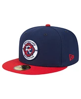 New Era Men's Navy New England Revolution 2025 Kickoff 59FIFTY Fitted Hat