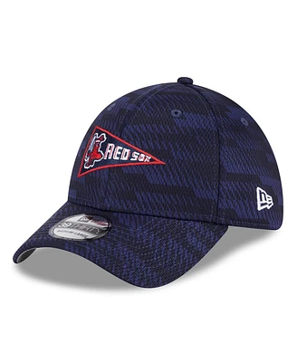 New Era Men's Navy Boston Red Sox 2025 Mlb Clubhouse 39THIRTY Flex Hat