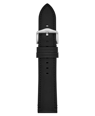 Fossil Men's Black Leather Watch Band