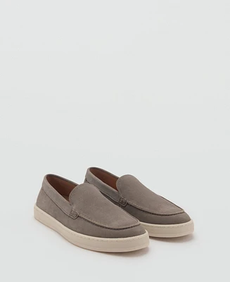 Mango Men's Split Leather Shoes