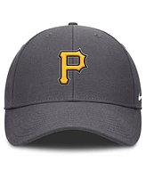 Nike Men's Gray Pittsburgh Pirates Club Performance Adjustable Hat