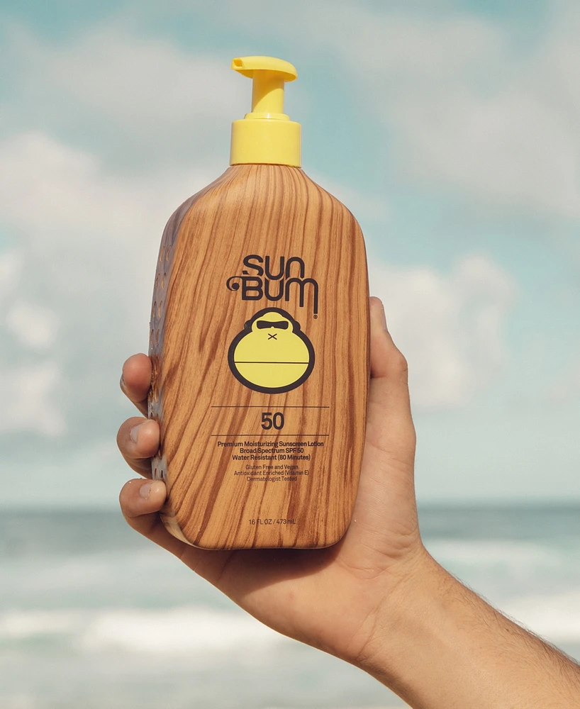 Sun Bum Premium Moisturizing Sunscreen Lotion Spf 50, 16 oz.
