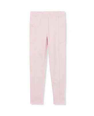 Lands' End Girls Tough Cotton Legging with Pocket