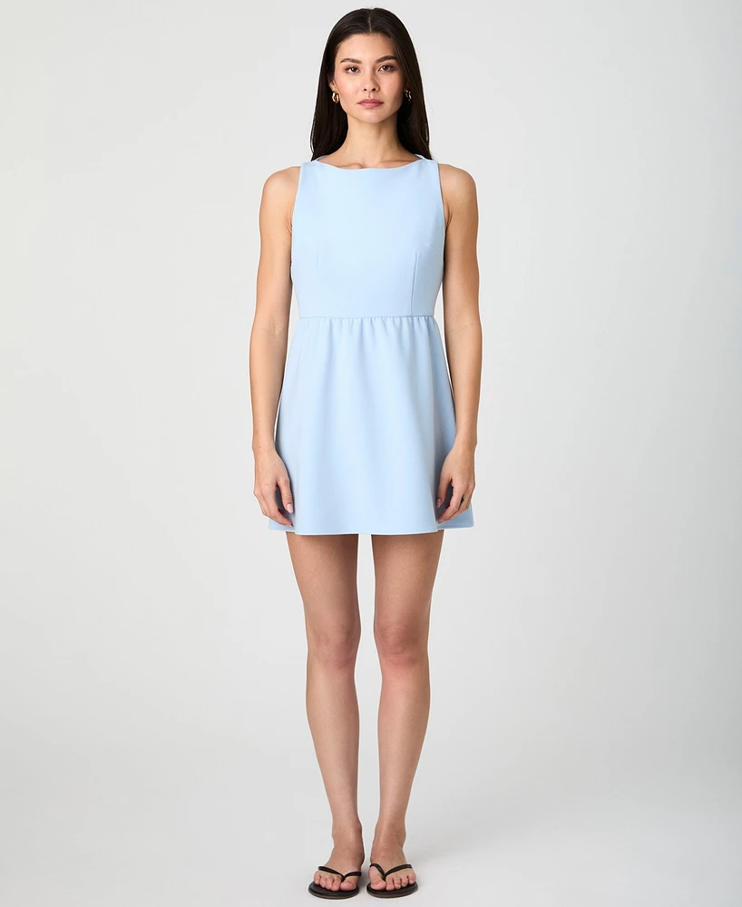 French Connection Women's Whisper Boat-Neck Dress