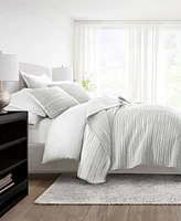 ienjoy Home Horizon Lines Reversible 3-Pc. Lightweight Quilt Set