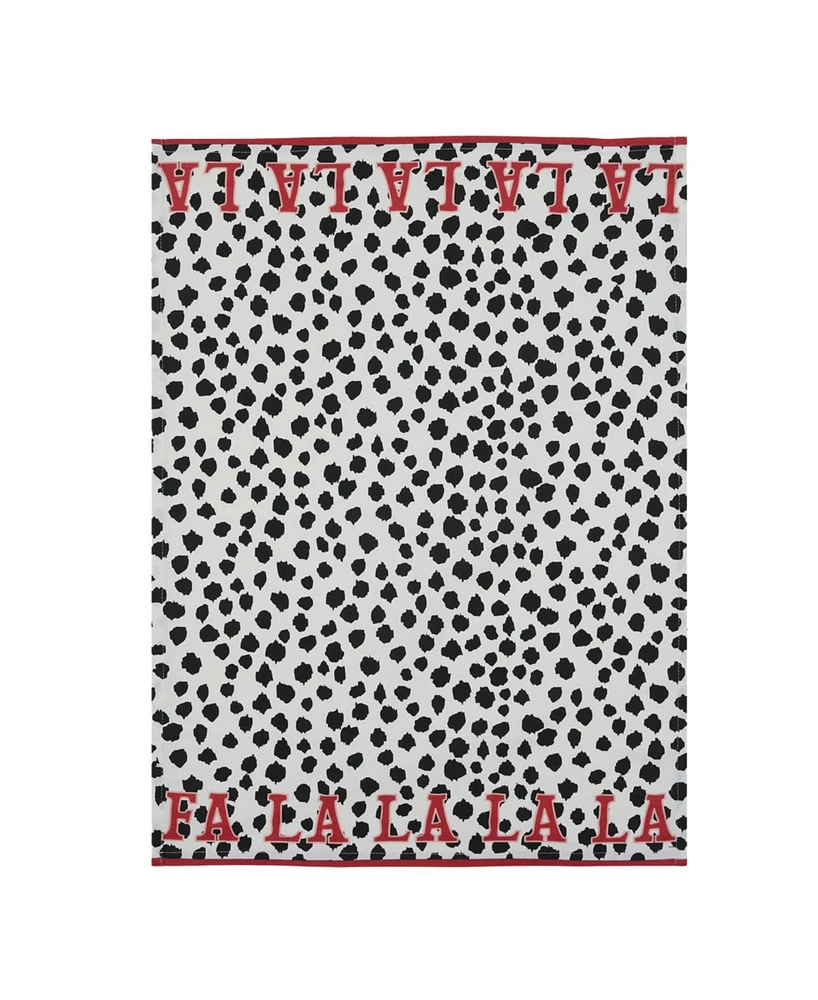 Yvonne Ellen Fa La La Cotton Apron and Kitchen Towel Set