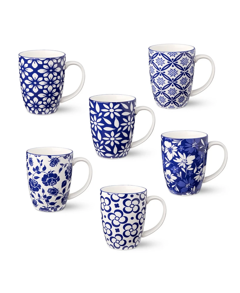 Certified International Madison Mugs, Set of 6