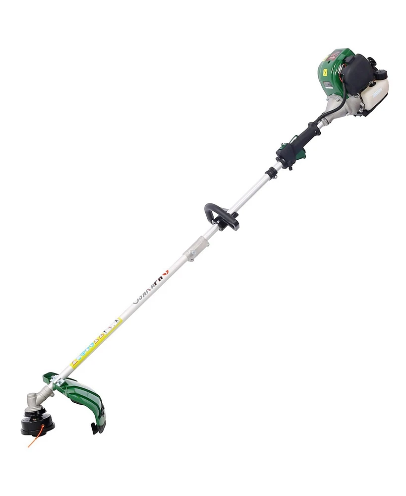4 in 1 Multi-Functional Trimming Tool, 38CC 4 stroke Garden Tool System with Gas Pole Saw, Hedge Trimmer, Grass Trimmer, and Brush Cutter Epa Complian