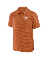 Fanatics Men's Texas Orange Texas Longhorns Victory Calls Stripe Polo Shirt