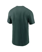 Nike Men's Green Michigan State Spartans Campus Local T-Shirt