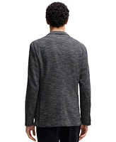 Boss by Hugo Men's Micro-Patterned Slim-Fit Blazer