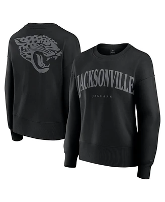 Fanatics Women's Black Jacksonville Jaguars Elements Pullover Sweatshirt