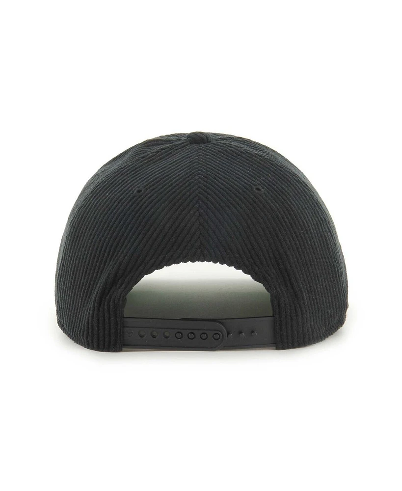 '47 Brand Men's Black Pittsburgh Pirates Corduroy Hitch Adjustable Hat