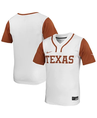 Nike Men's White Texas Longhorns Replica Softball Jersey