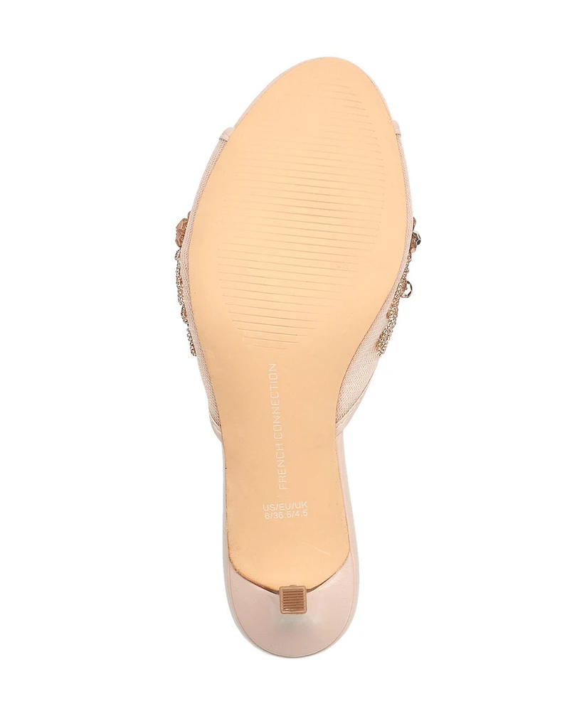 French Connection Ladies Ritz Mesh Kitten Heel