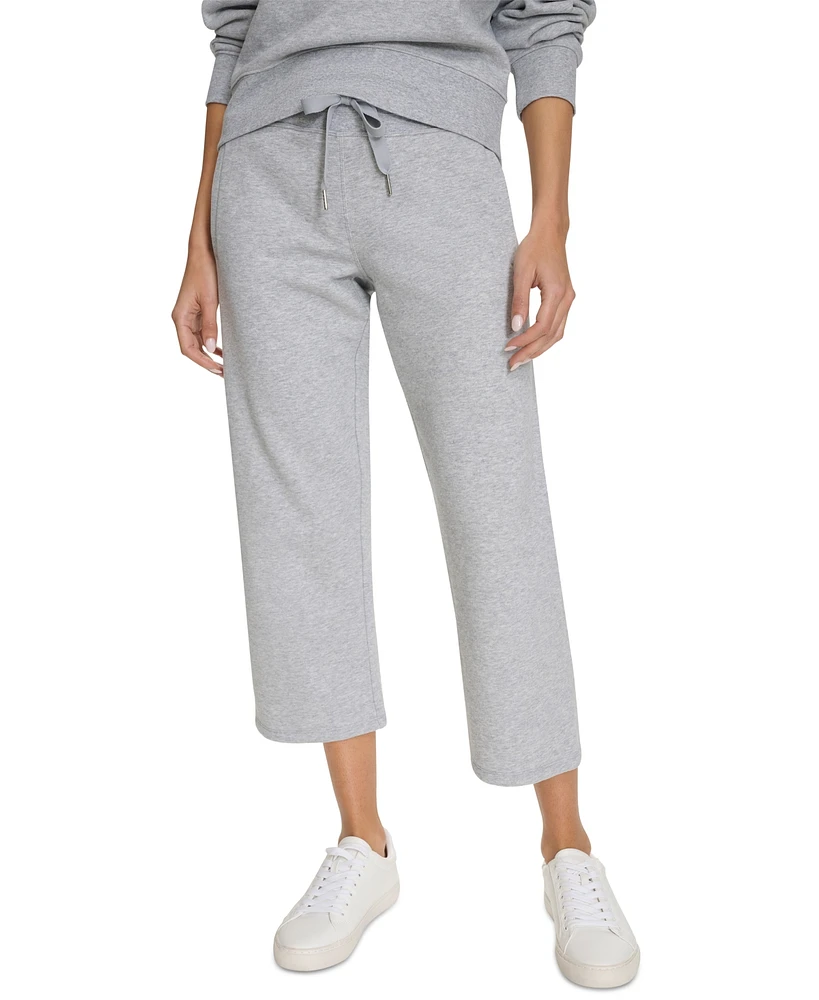 Calvin Klein Women's Cropped Drawstring-Waist Pants