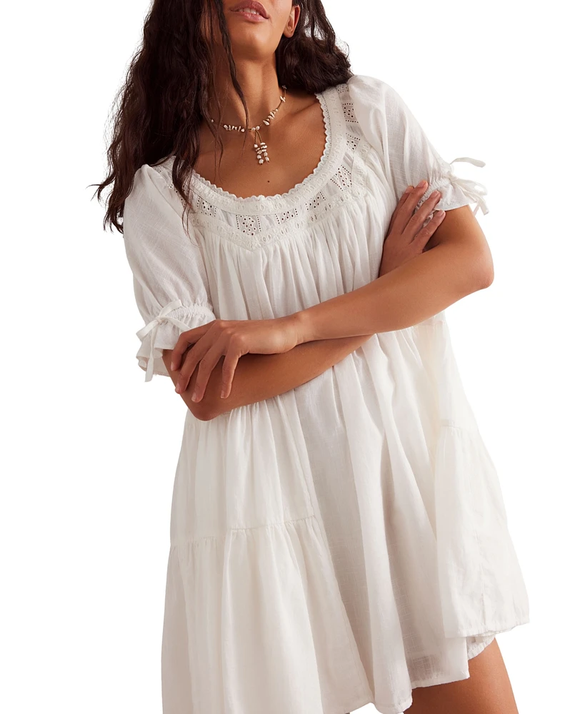 Free People Women's Sandy Shores Babydoll Dress