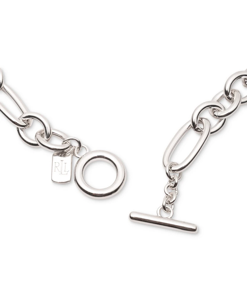 Lauren Ralph Lauren Sterling Silver Link Bracelet