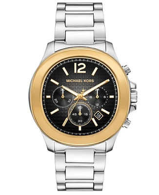 Michael Kors Men's Sage Chronograph Two-Tone Stainless-Steel Watch, 44mm