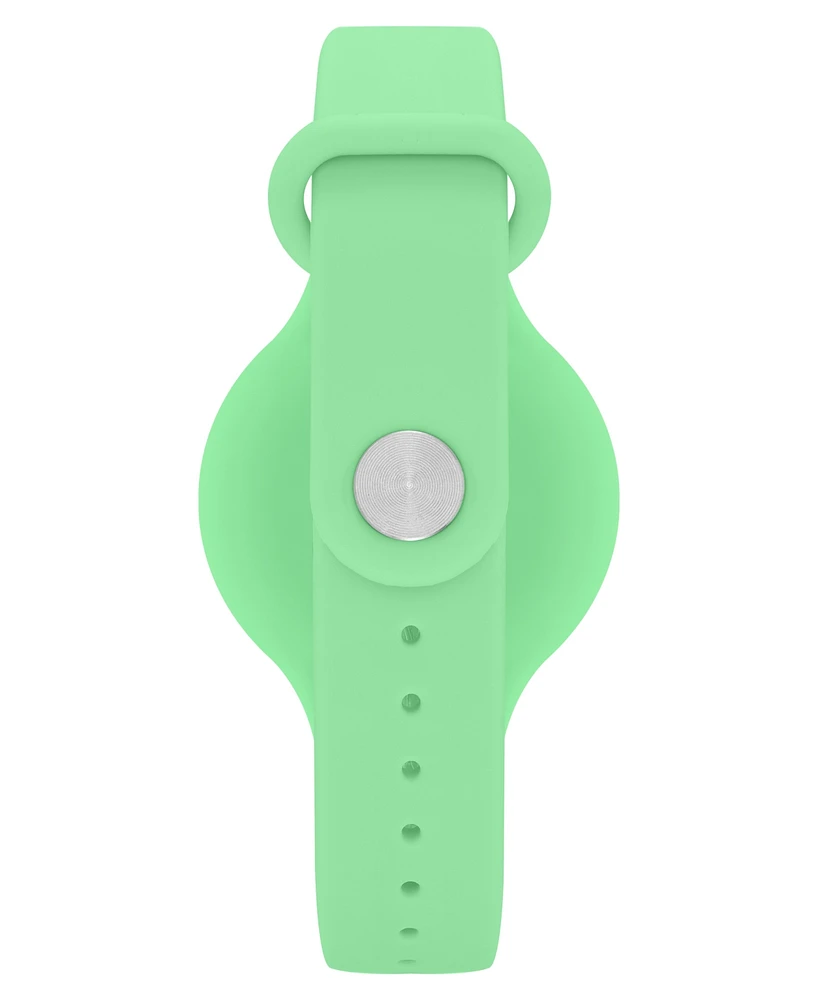 Armitron Kid's Quartz Happy Pals Mint Silicone Watch, 38mm