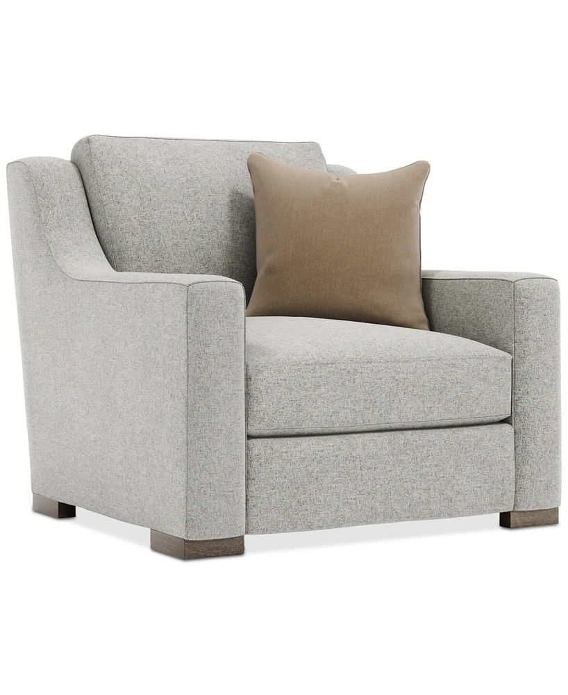 Cornelia Swivel Chair, Created for Macy's