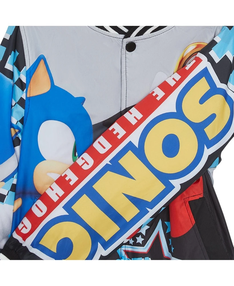 Sega Sonic the Hedgehog Big Boys Printed Bomber Jacket