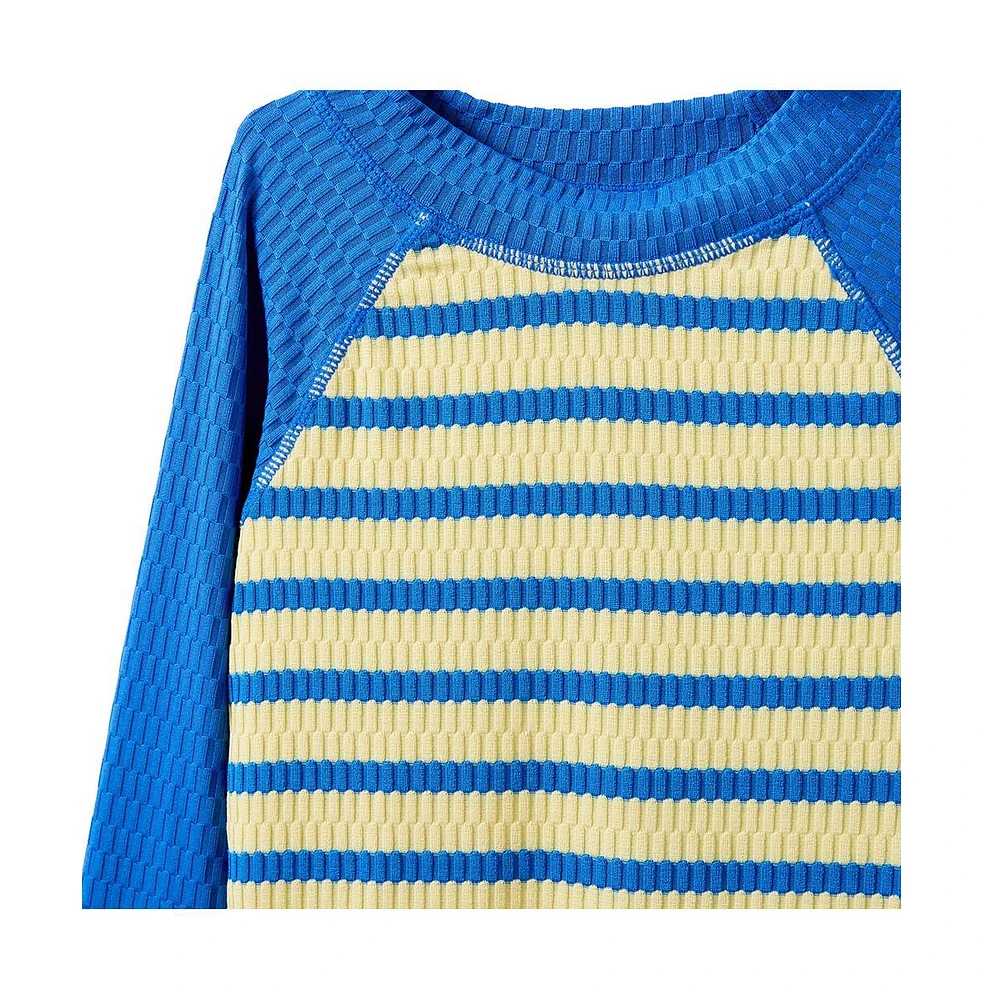 Cotton On Boys Flynn Long Sleeve Raglan Rash Vest