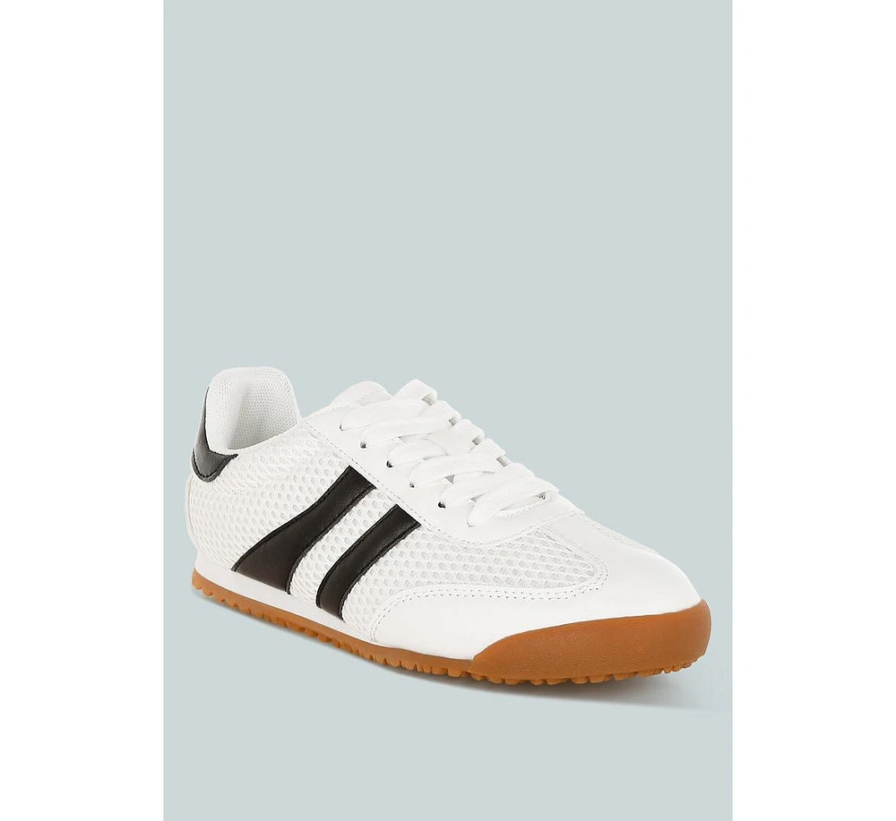 Blaster Casual Striped Lace-Up Sneakers