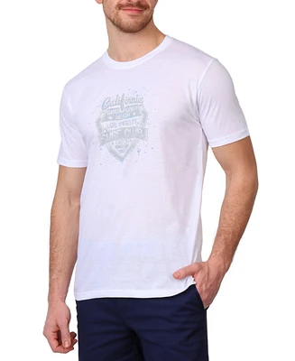 Tailorbyrd Men's California Surf Club Vintage Graphic T-Shirt